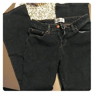 Levi signature at waist bootcut